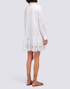 SHORT SANGALLO DRESS