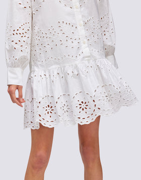 SHORT SANGALLO DRESS