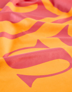 MICROFIBRE BEACH TOWEL WITH LOGO