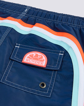 BOY’S SWIMSHORTS SHORT ELASTICATED WAIST ICONIC TAFFETA