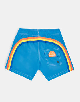 BOY’S SWIMSHORTS SHORT ELASTICATED WAIST ICONIC TAFFETA