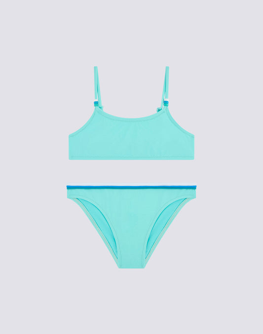 ADJUSTABLE BIKINI TOP AND FIXED BOTTOM