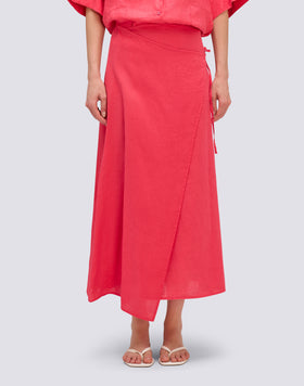 LINEN SKIRT