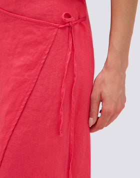 LINEN SKIRT