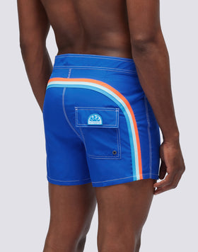 LIGHT POLY SHORT SWIMSUIT WITH FIXED WAIST