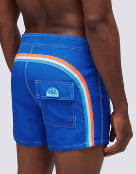 LIGHT POLY SHORT SWIMSUIT WITH FIXED WAIST