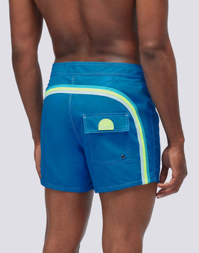 LIGHT POLY SHORT SWIMSUIT WITH FIXED WAIST