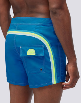 LIGHT POLY SHORT SWIMSUIT WITH FIXED WAIST