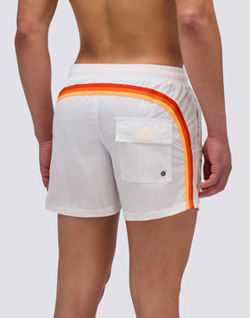 MEMORY SHORT SWIMSHORTS WITH ELASTIC WAIST