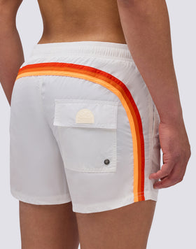 MEMORY SHORT SWIMSHORTS WITH ELASTIC WAIST