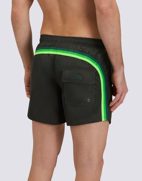 MEMORY SHORT SWIMSHORTS WITH ELASTIC WAIST