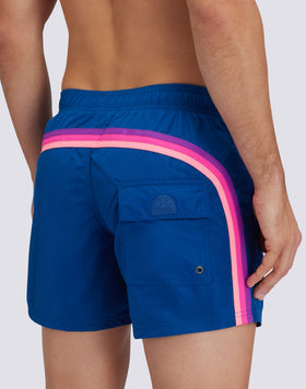 MEMORY SHORT SWIMSHORTS WITH ELASTIC WAIST