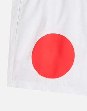 SHORT SWIM SHORTS WITH AN ELASTICATED WAISTBAND RECYCLED POLYESTER REPREVE® JAPAN FLAG