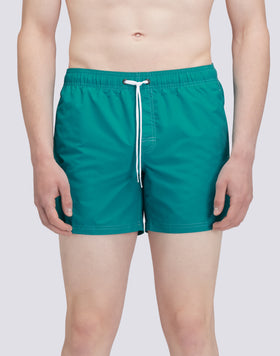 ICONIC TAFFETA SHORT SWIMSHORTS WITH ELASTIC WAIST