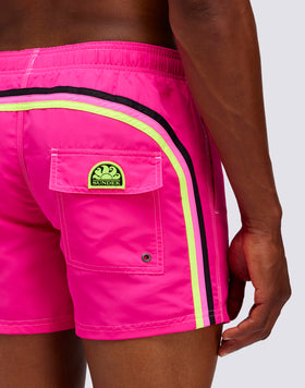 FLUO PINK MEN'S SWIMSHORTS