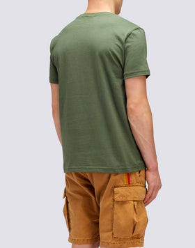 CREW NECK T-SHIRT WITH EMBROIDERY