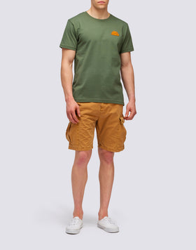 CREW NECK T-SHIRT WITH EMBROIDERY