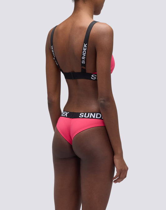 CARMEL BRIEFS CULOTTE WITH LOGOED ELASTIC