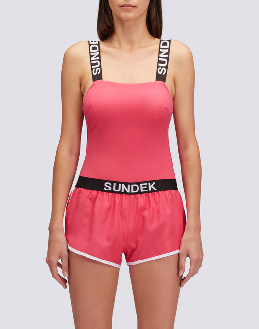 LULIN - SHORT SHORTS WITH ELASTICATED WAISTBAND