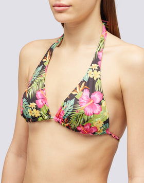 AMERICAN TOP WITH TROPICANA PRINT