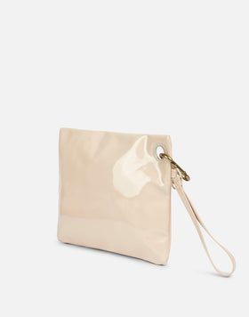 CLUTCH BAG WITH CARABINER
