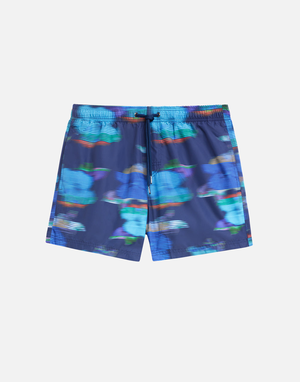 TROPICAL NOISE PRINT SHORT SWIM SHORTS