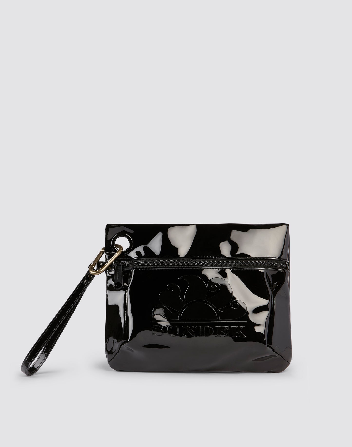 CLUTCH BAG WITH CARABINER