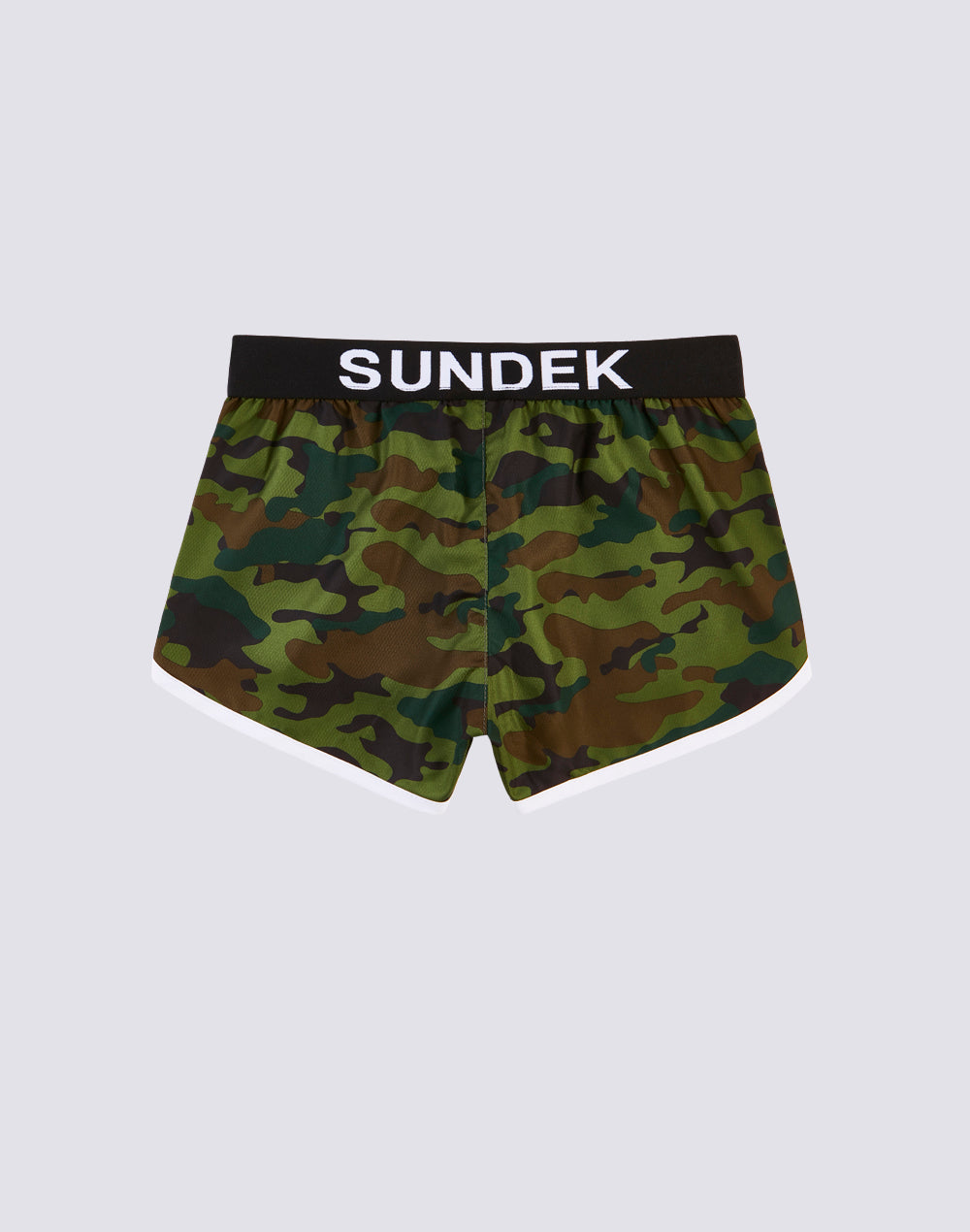 SMALL CAMO PRINT MINI LULIN SHORT SWIM SHORTS