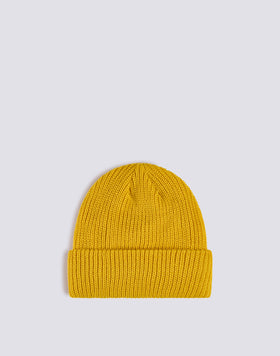 RIBBED CHILD'S HAT WITH LOGO