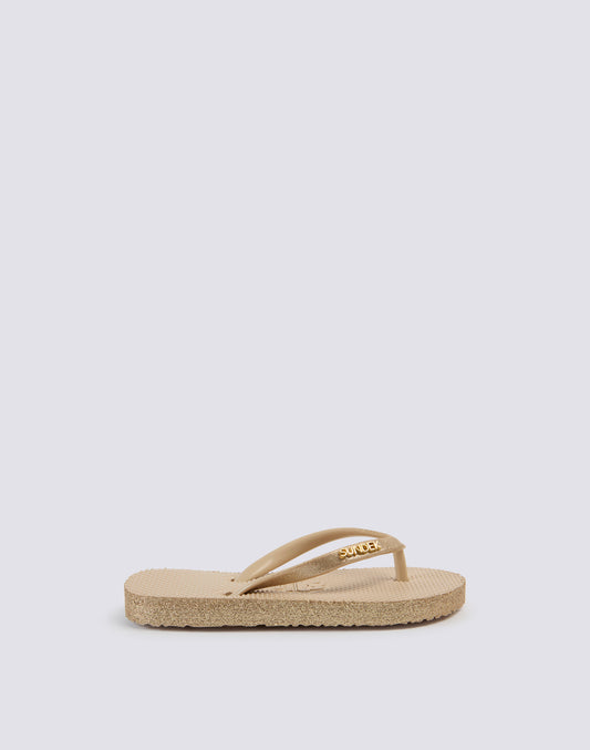 MINI RUBBER FLIP-FLOPS WITH GLITTER