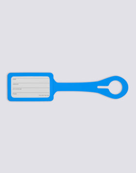 TAG PER BAGAGLIO CON LOGO INCISO