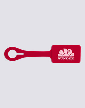 TAG PER BAGAGLIO CON LOGO INCISO