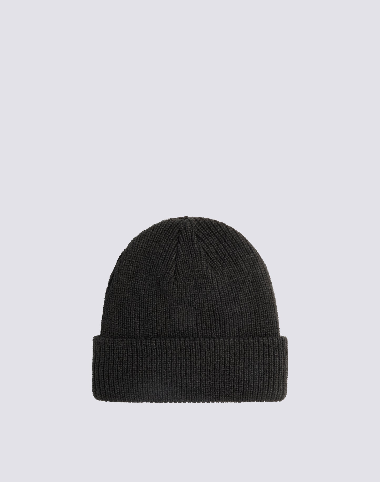 RIB KNITTED BEANIE