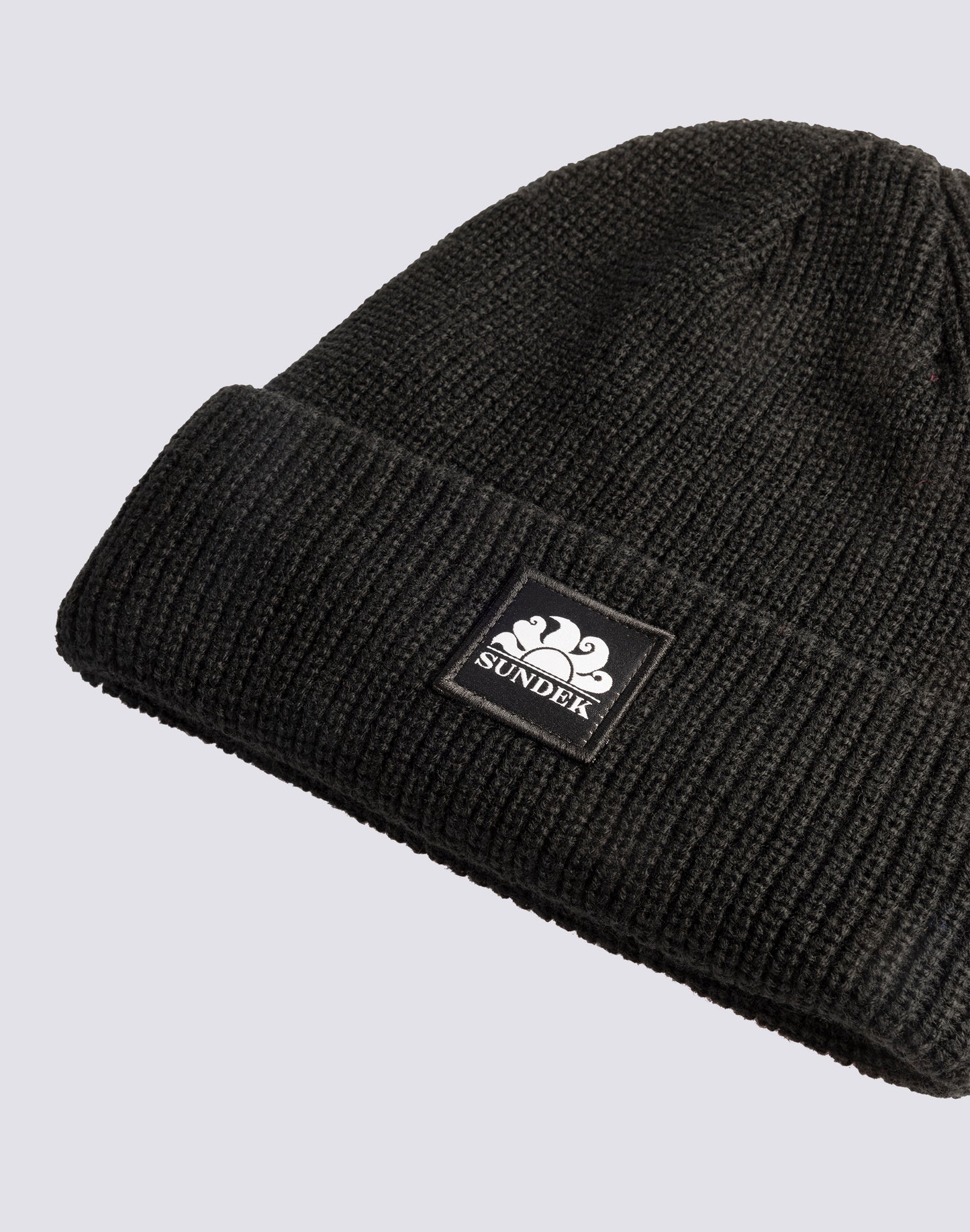 RIB KNITTED BEANIE