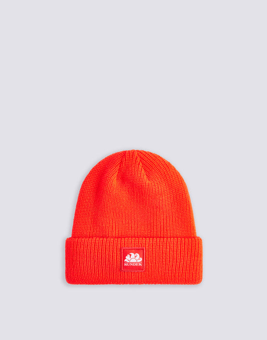 RIBBED BEANIE
