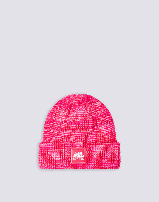 RIB KNITTED BEANIE