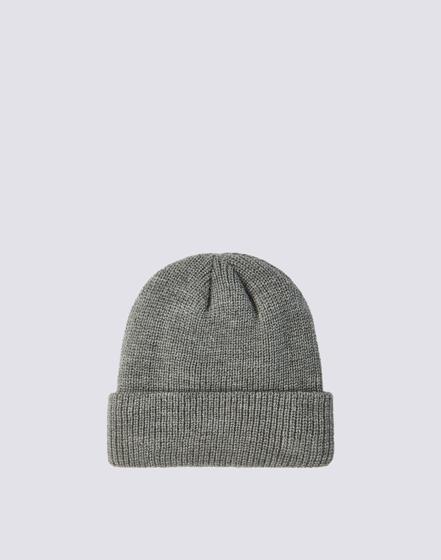 RIB KNITTED BEANIE