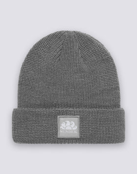 RIB KNITTED BEANIE