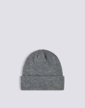 RIB KNITTED BEANIE