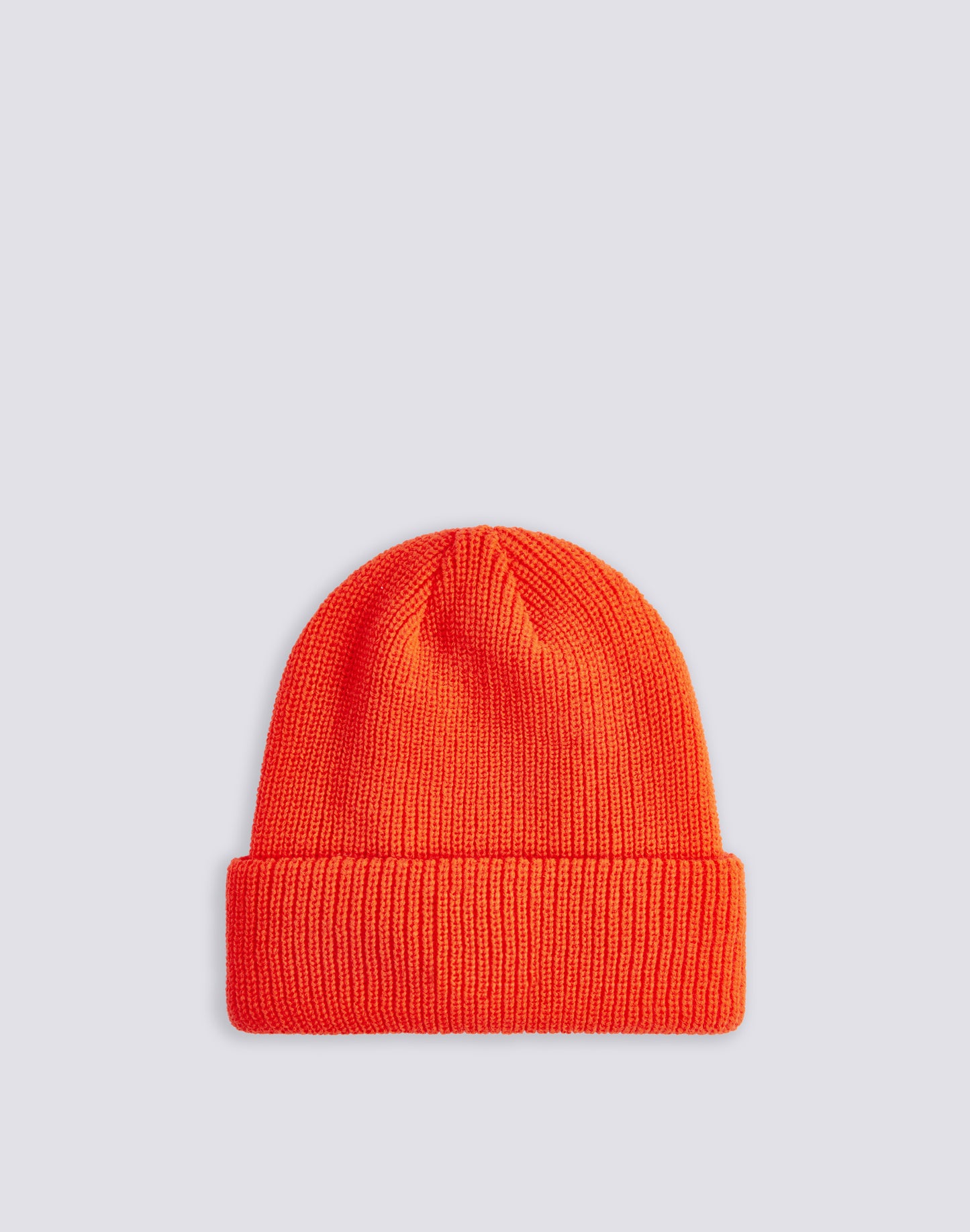 RIB KNITTED BEANIE