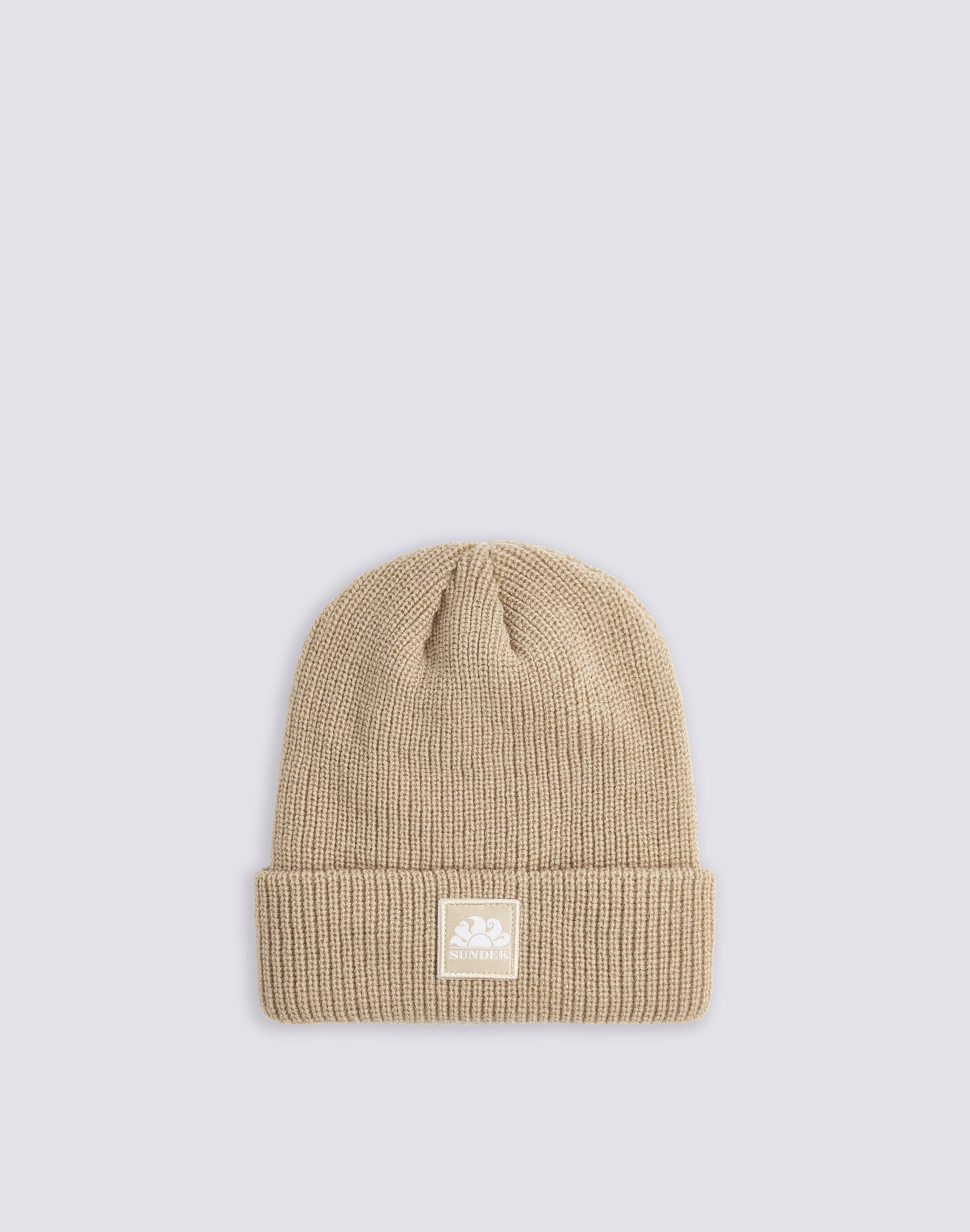 RIB KNITTED BEANIE