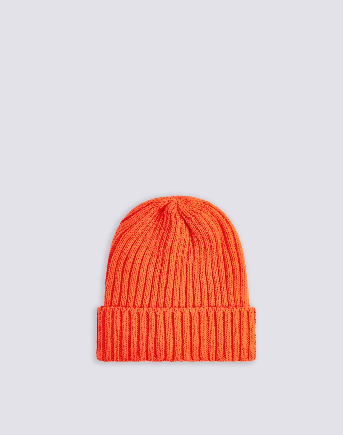 RIB KNITTED BEANIE