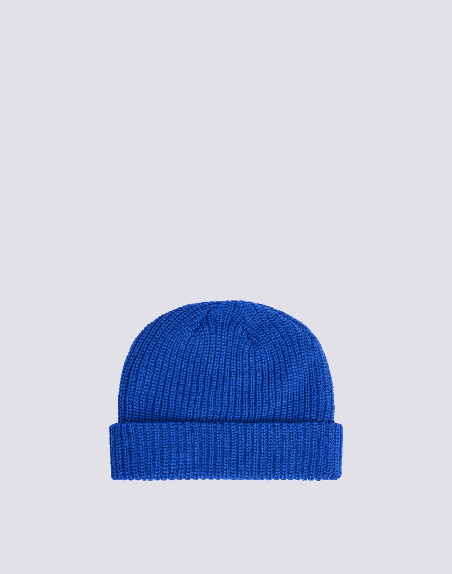 RIB KNITTED BEANIE