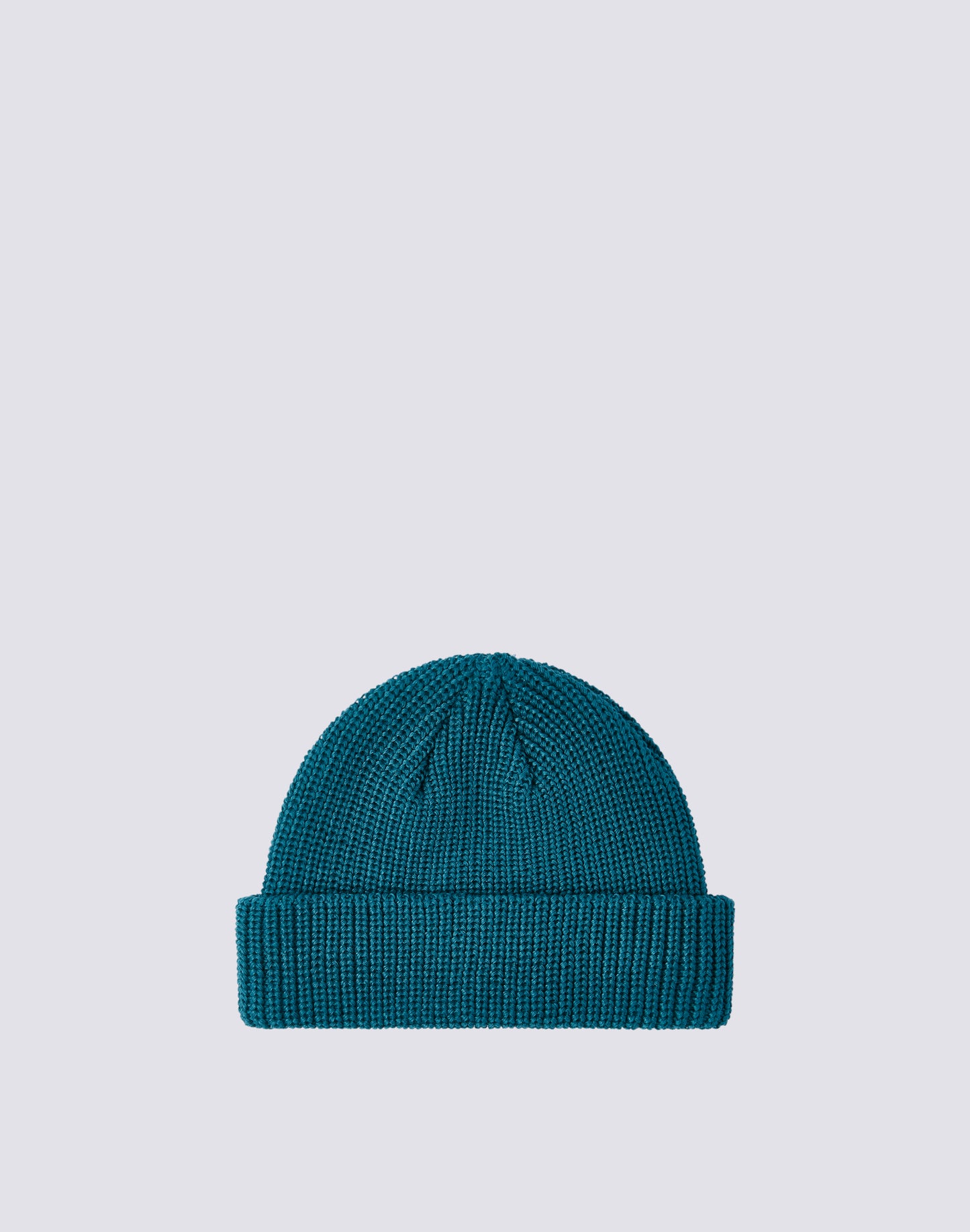 RIB KNITTED BEANIE