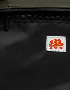 SHINY NYLON WEEKEND BAG