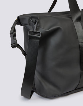 BAG WITH WELDED ZIP AND ADJUSTABLE HANDLES