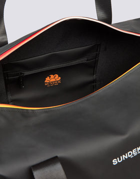 BAG WITH WELDED ZIP AND ADJUSTABLE HANDLES