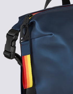 BACKPACK WITH WELDED ZIP AND ADJUSTABLE PADDED HANDLES