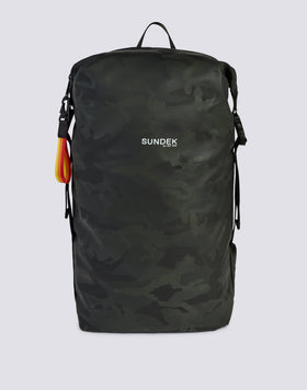 CAMOU BACKPACK WITH ADJUSTABLE SHOULDER STRAP