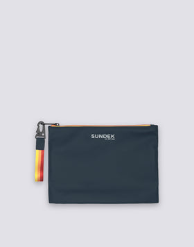CLUTCH BAG WITH RAINBOW ZIP
